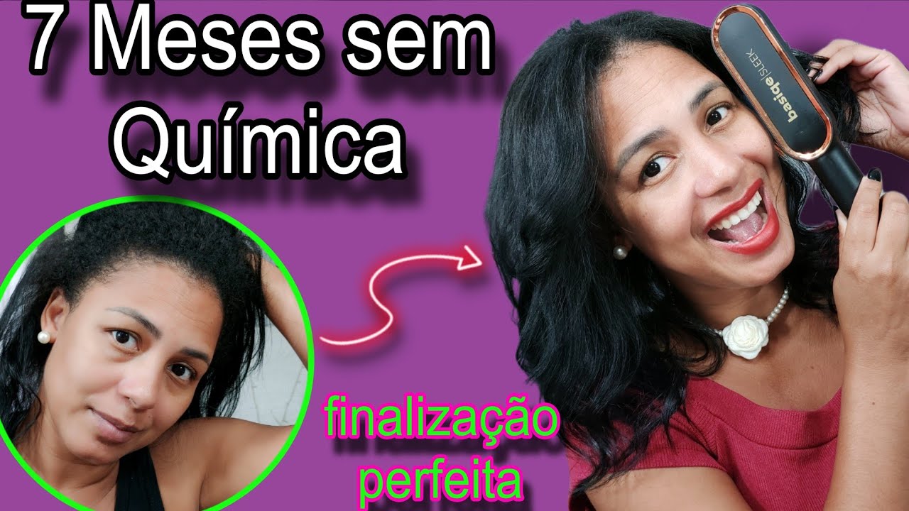 7 MESES SEM QUÍMICA: Finalização Perfeita/​O Segredo da Minha Finalização.