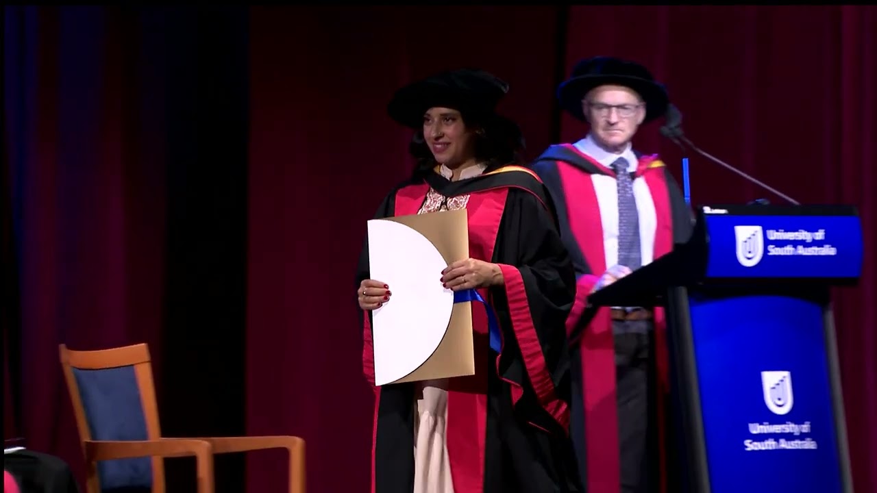 UniSA Graduation Ceremony (12.30pm Fri 19 December 2025)