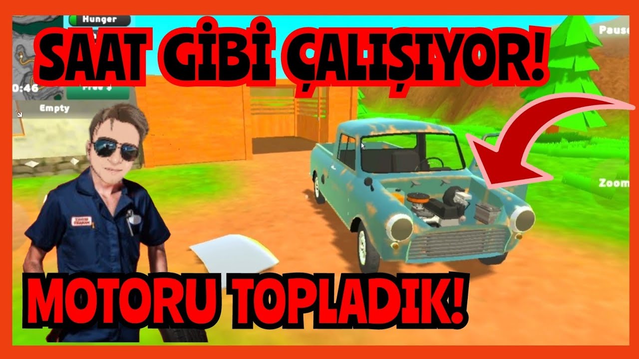 MOTOR SAAT GİBİ ÇALIŞIYOR! İŞTE MOTOR BÖYLE TOPLANIR! PİCKUP