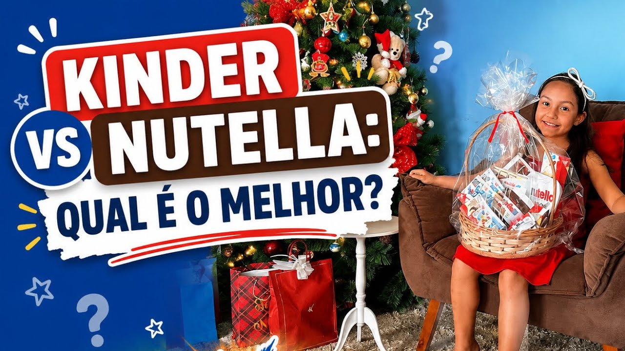 Kinder vs Nutella: qual é o melhor? 😱🍫