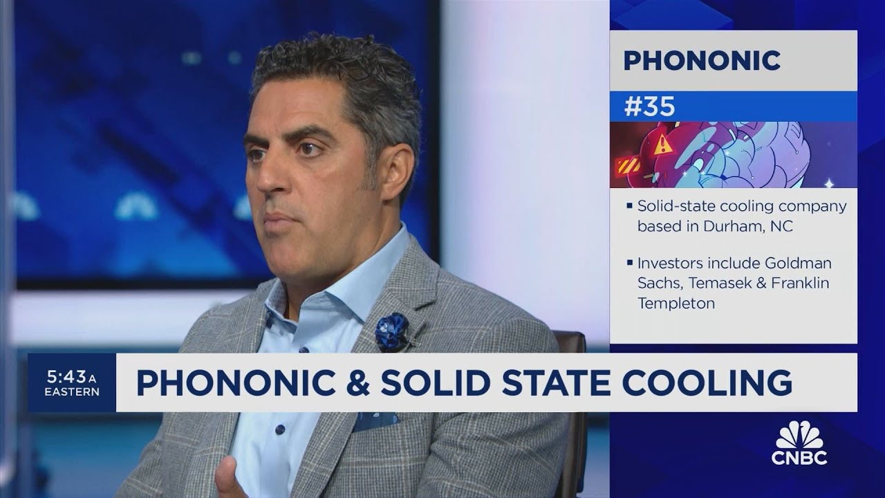 2024 CNBC Disruptor 50: Phononic CEO on using AI in cooling chip technology