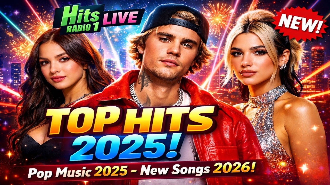 Hits Radio 1 Live Pop Radio' Top Hits 2025 - Pop Music 2025 - New Songs 2025 Best English Songs 2026