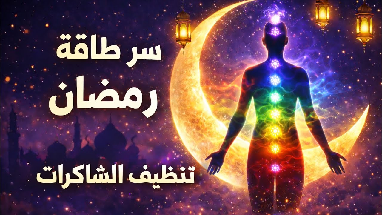 هل الصيام يفعّل الشاكرات؟ روتين رمضان الروحي لتنظيف الطاقات + شرح الشاكرات