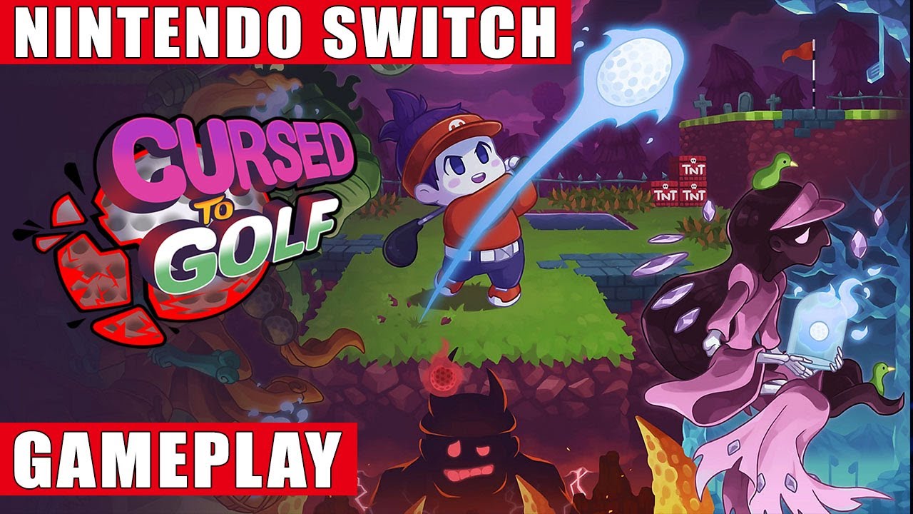 Cursed to Golf Nintendo Switch Gameplay