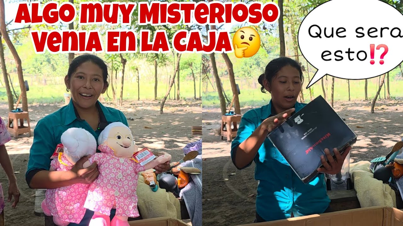 ROSA Jamas En su Vida Habia Tenido ESTO‼️Algo Muy Misterioso Venia Dentro de la Caja🤔Que sera⁉️