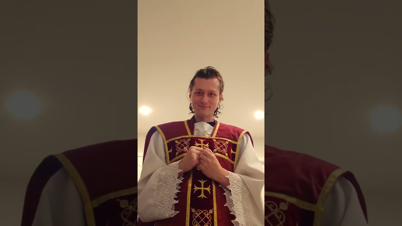Traditional Latin Mass Today + Franciscan Crown + Blessing Holy Water, Holy Salt, & Exorcised Oil