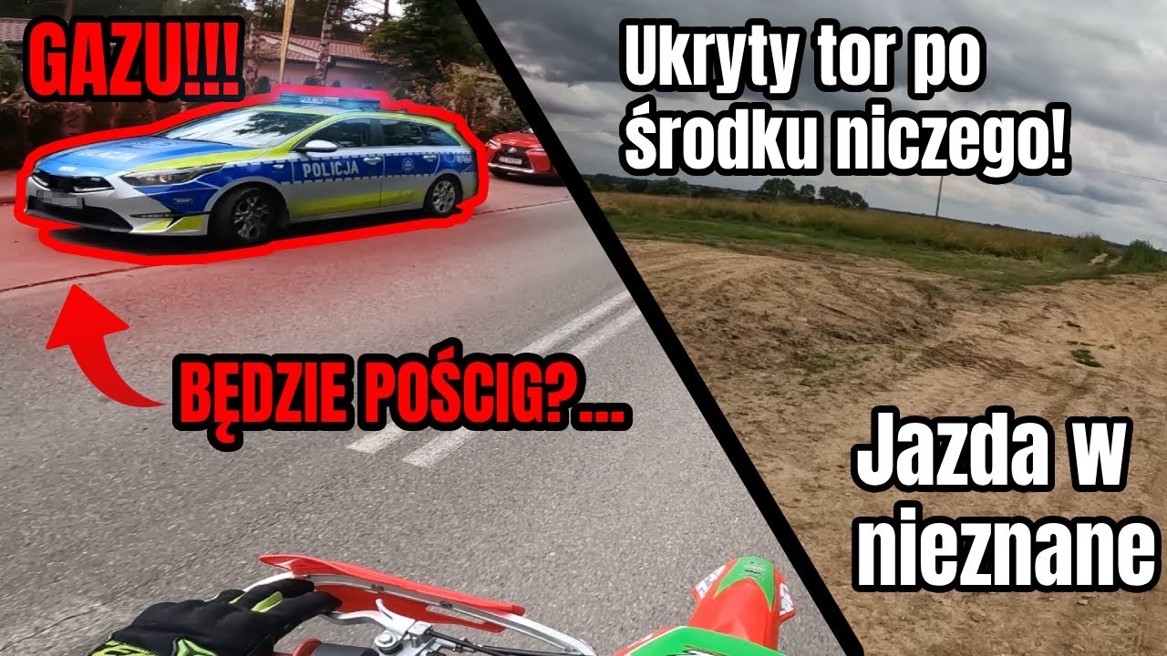 Znalazłem ukryty tor?! | znowu ta policja... | Jazda w nieznane | Apollo RFZ 250