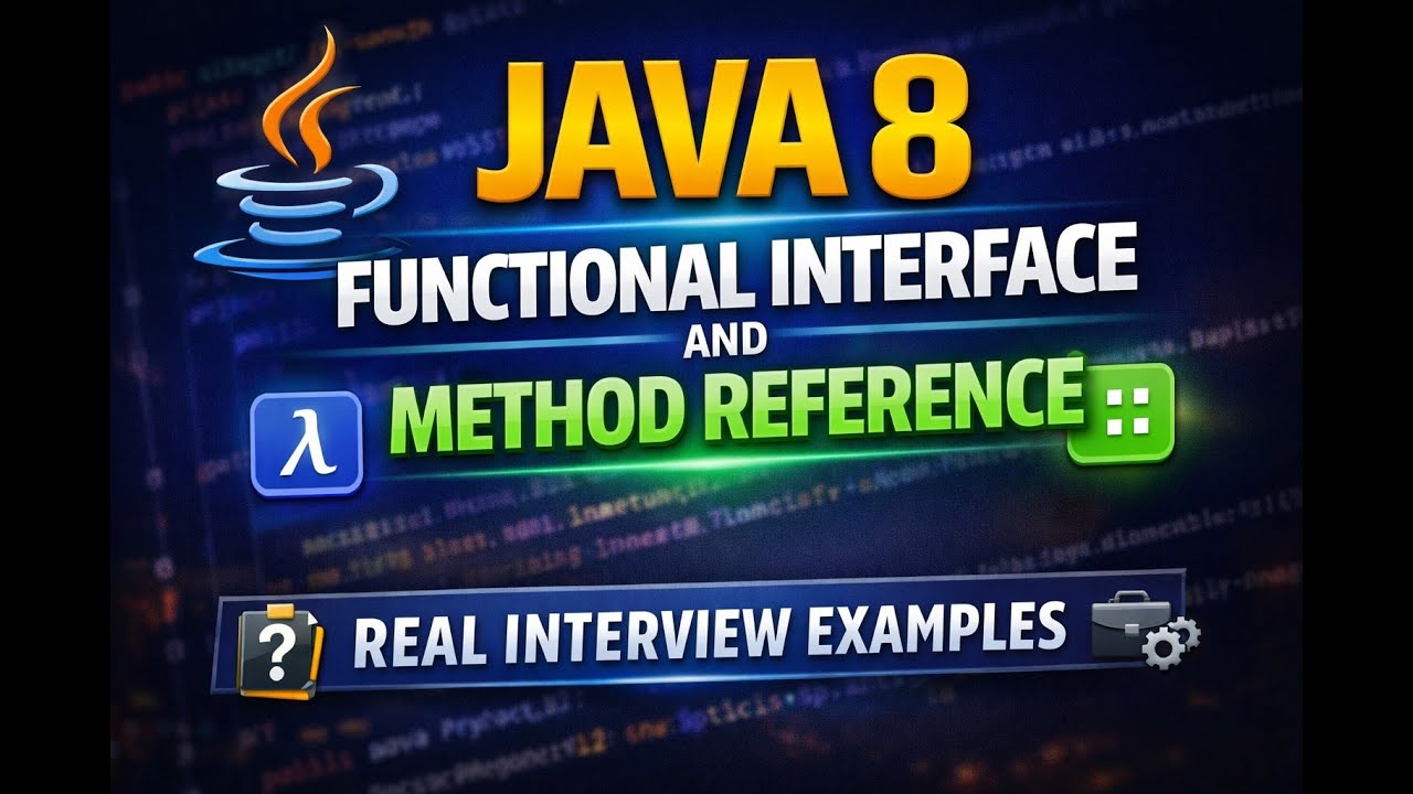 Java 8 Made Easy: Lambda & Method Reference 🔥