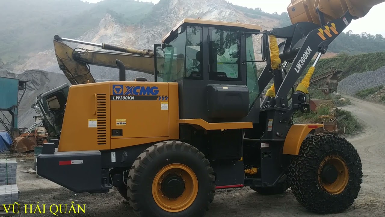 REVIEW MÁY XÚC LẬT XCMG PHIÊN BẢN LW300KN MỚI CỨNG CỰA