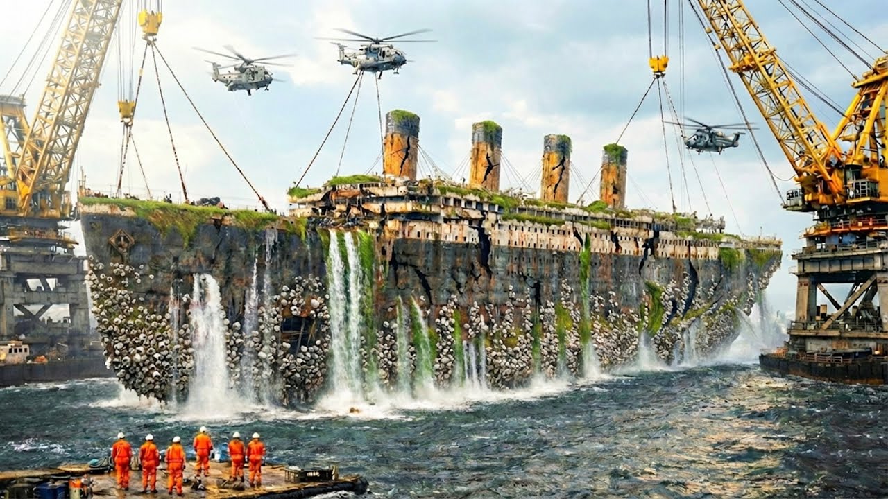 Deep Sea Treasure Discovery: Giant Machines Tow a Long-Lost Titanic