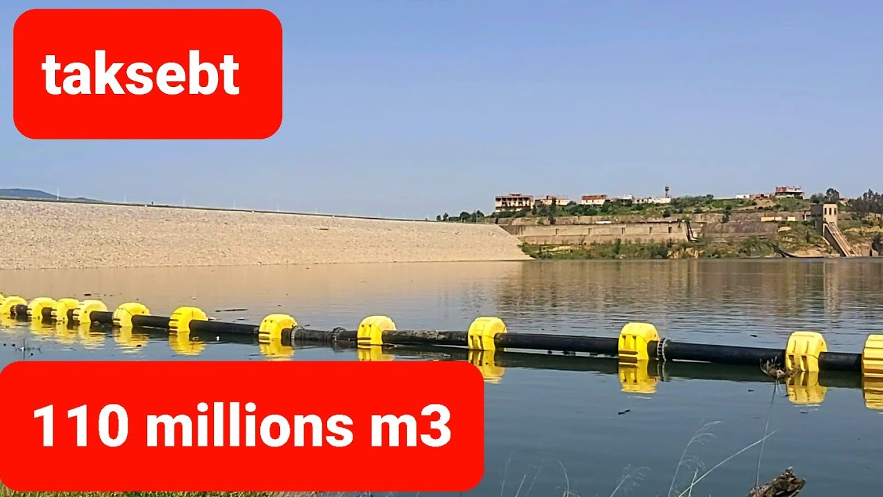 Le barrage taksebt atteint 110 millions m3
