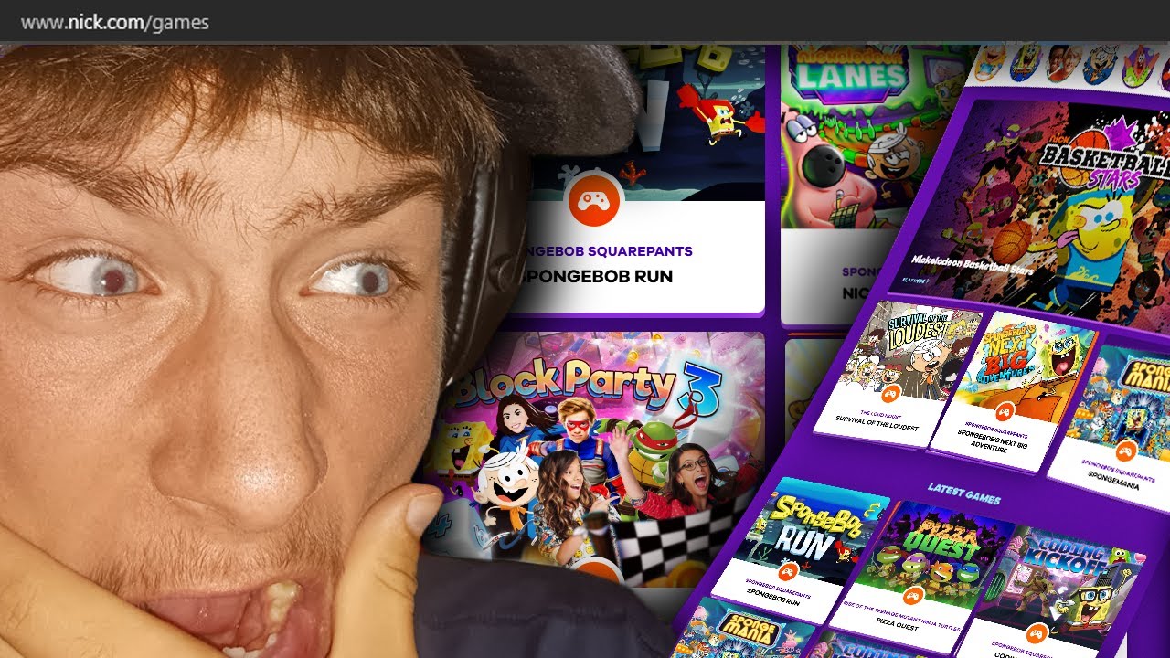 Nickelodeon's Forgotten Catalog Of Browser Games