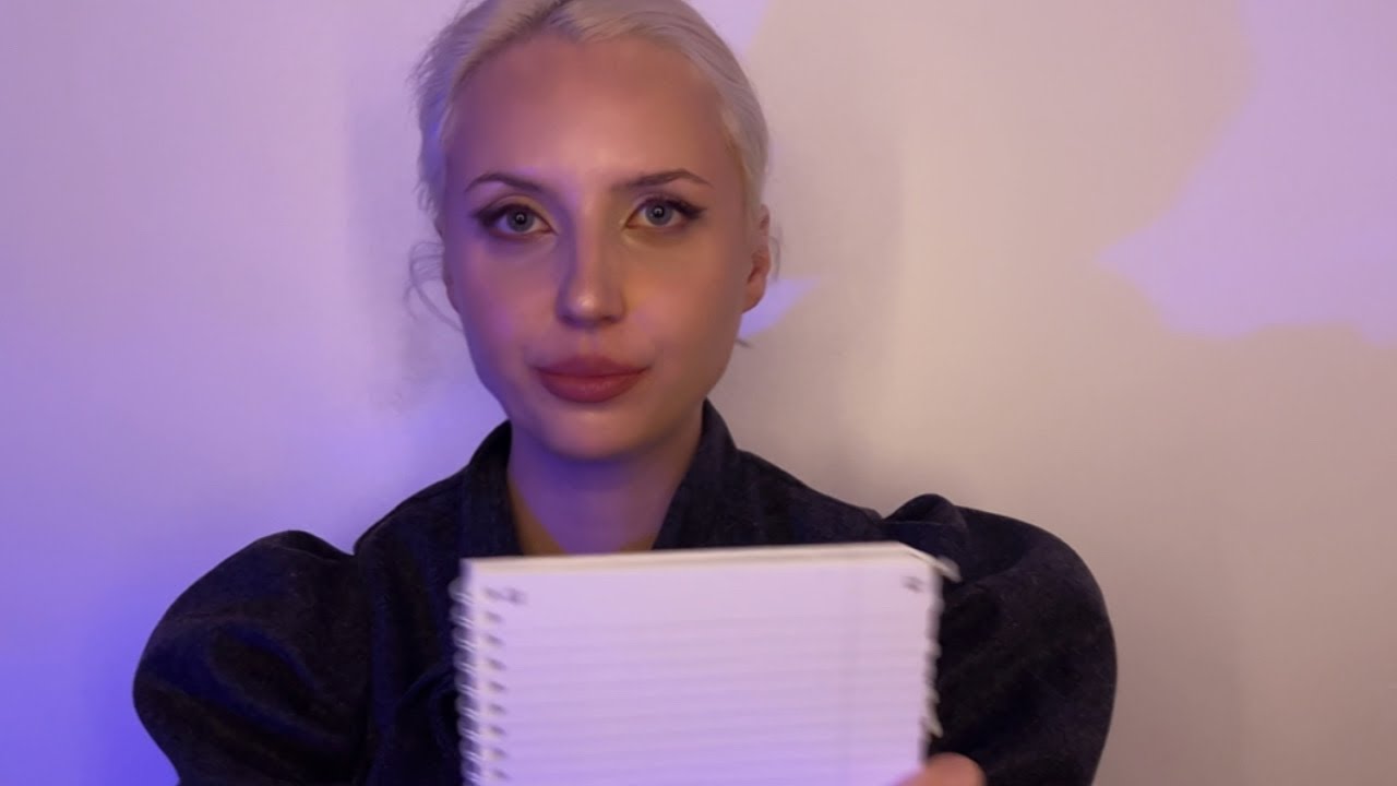 POV ASMR: ты участвуешь в эксперименте (шёпот, вопросы для сна)