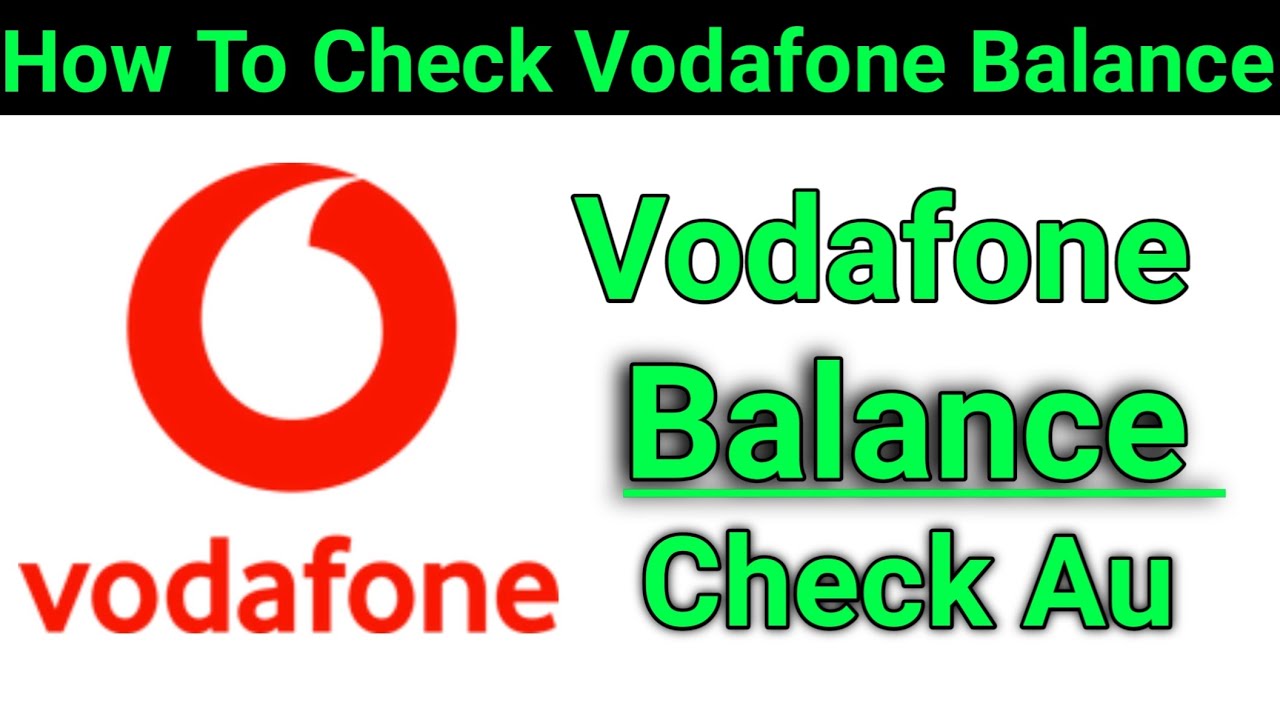 How to check balance in Vodafone Australia | Vodafone Balance Check Number | Vodafone Balance Check?