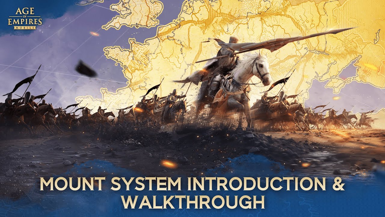 Age of Empires Mobile | Gameplay Video | Mount System Introduction & Walkthrough