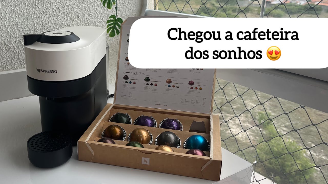 COMPREI E TESTEI A CAFETEIRA NESPRESSO VERTUO POP | Jéssica Barreto