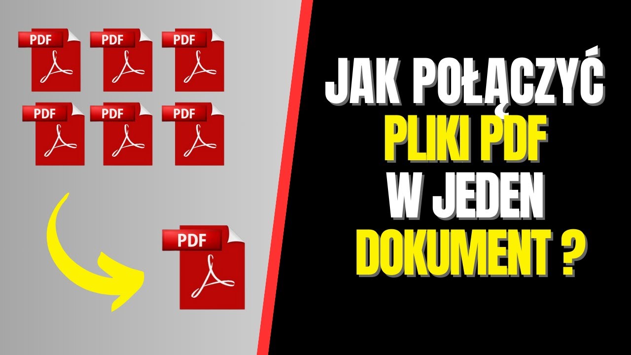 Jak połączyć pliki PDF w jeden | Scal pliki PDF ZA DARMO
