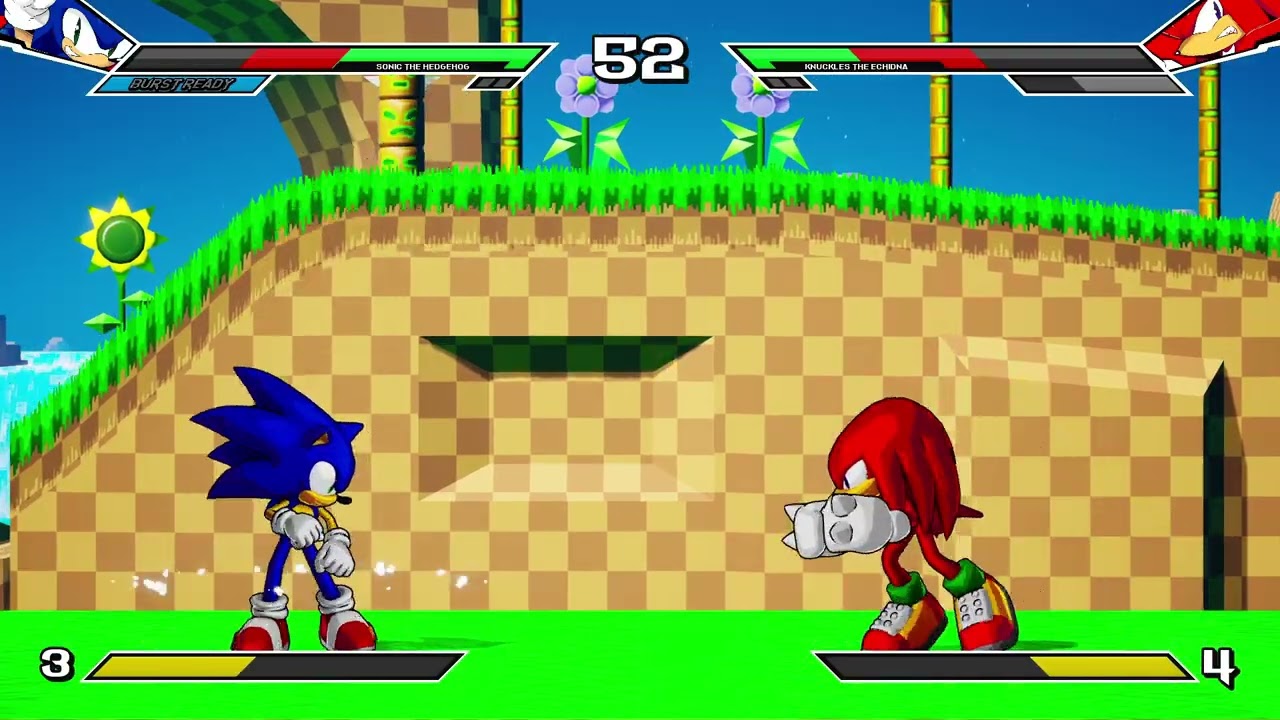 Sonic vs Knuckles    Sonic Smackdown