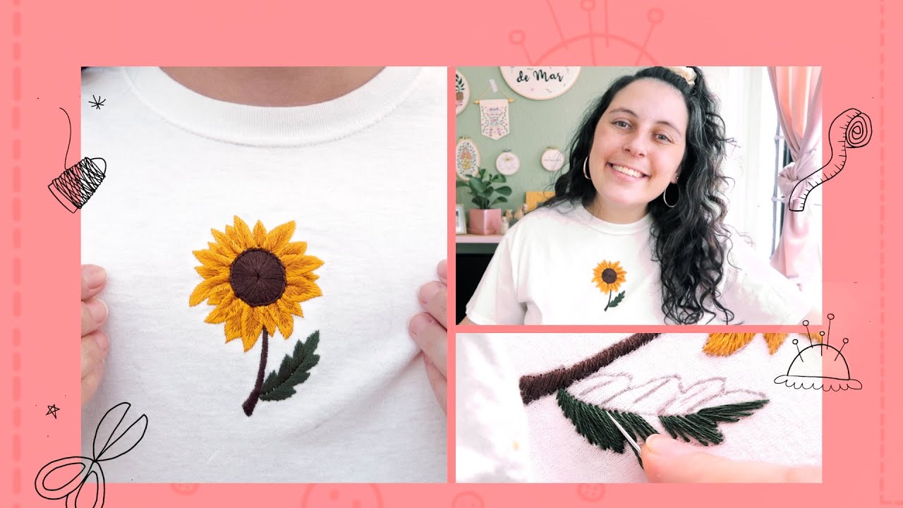 Cómo bordar en tela elástica?! - Tutorial