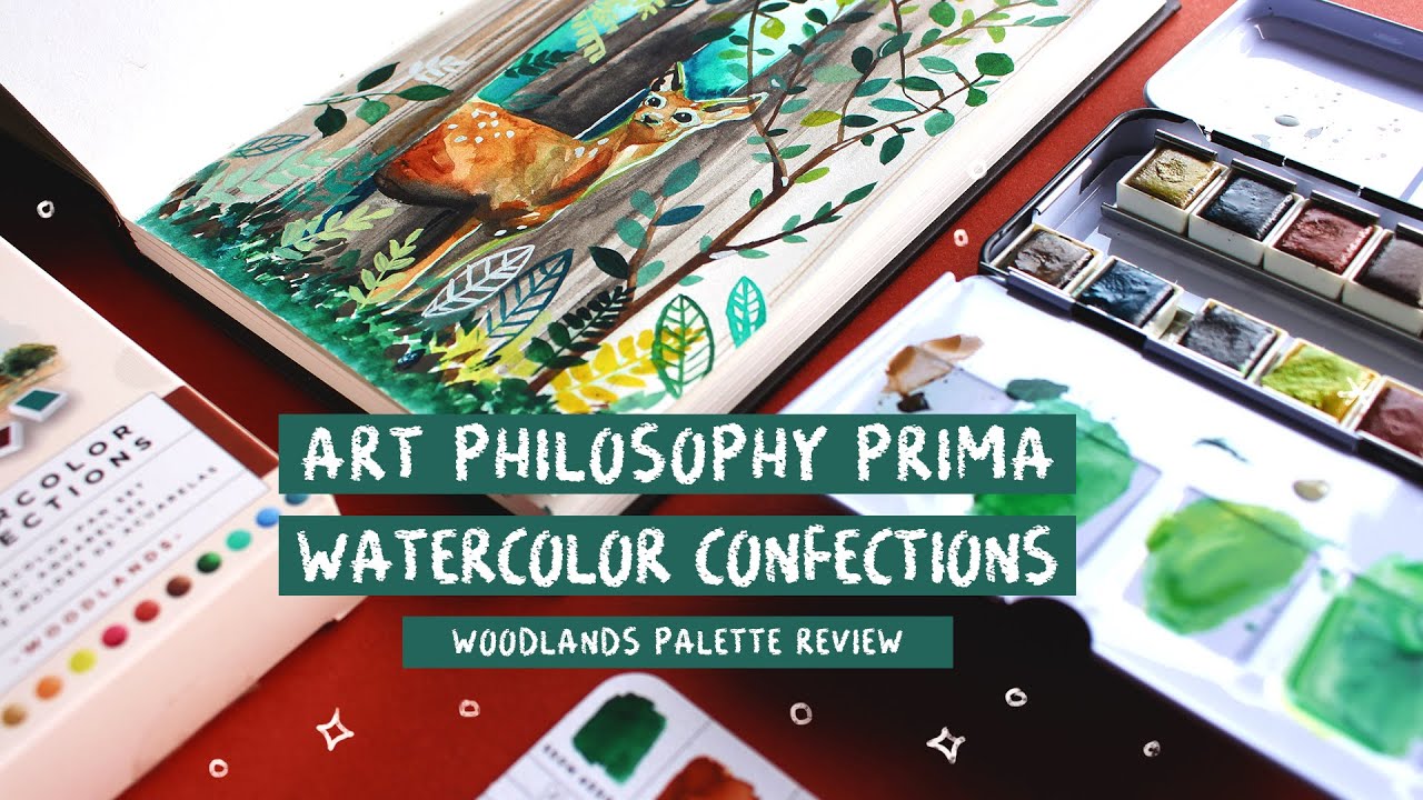 ART PHILOSOPHY WATERCOLOR CONFECTIONS WOODLANDS REVIEW