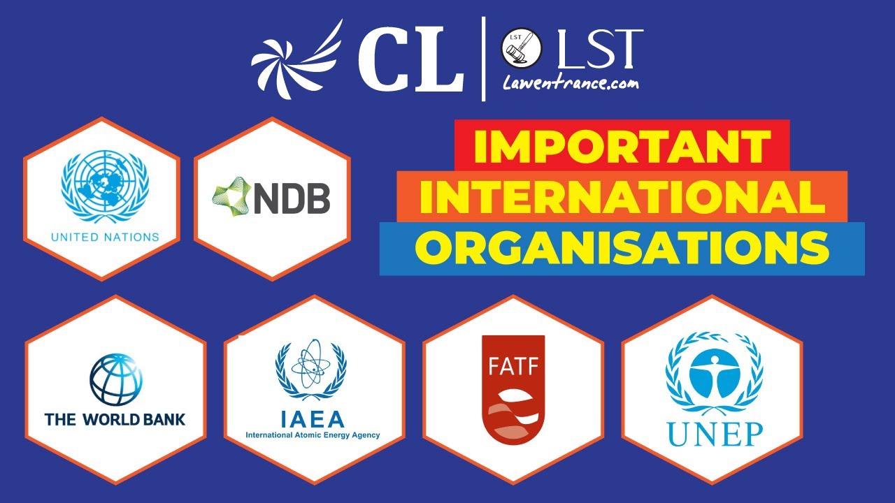 Important International Organizations | Static GK for CLAT 2026 | Important Current Affairs