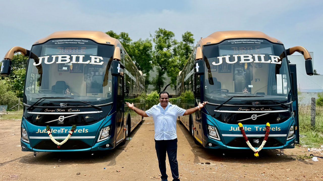 புதிய பஸ் அறிமுகம் ? பிளைட்ல இருக்குற ஆப்ஷன் இப்ப பஸ்ல - #volvo