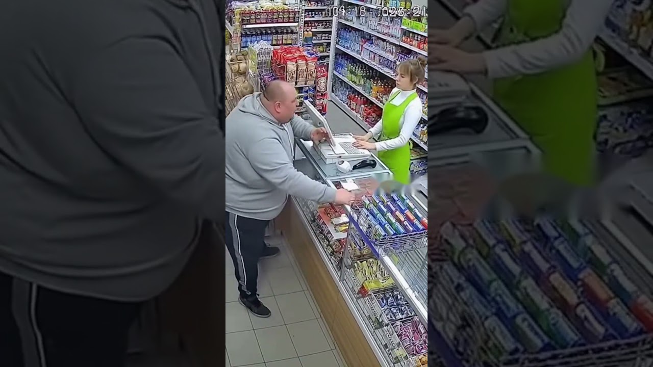 Pijany grubas w Żabce 😱 