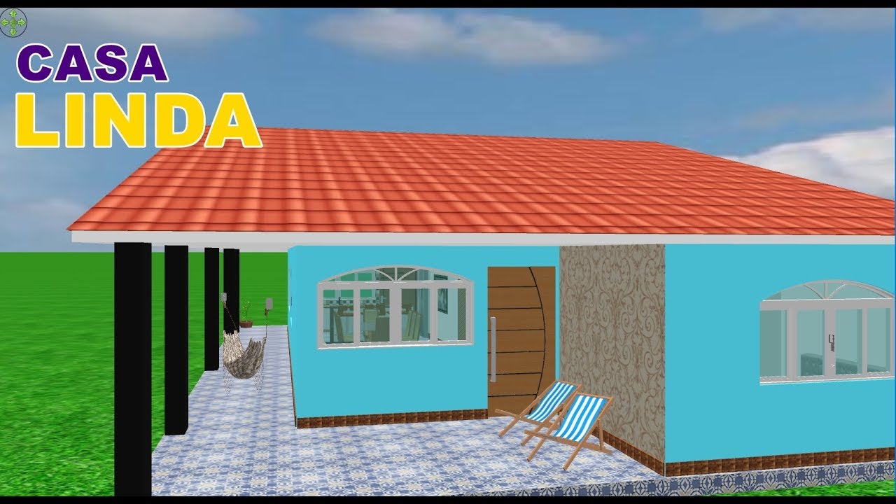 CASA COM TELHAS uma ideia PARA SE CONSTRUIR HOJE