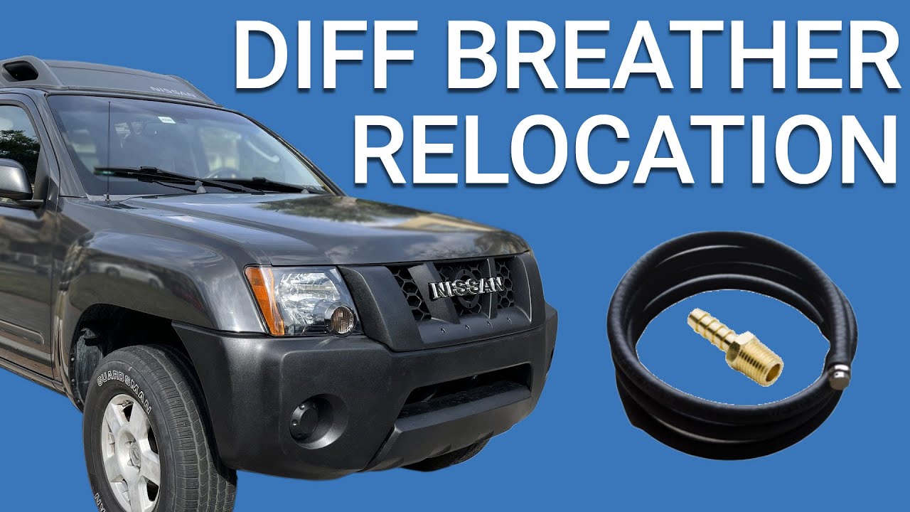 Как установить мод Diff Breather Relocation Mod на Nissan Xterra