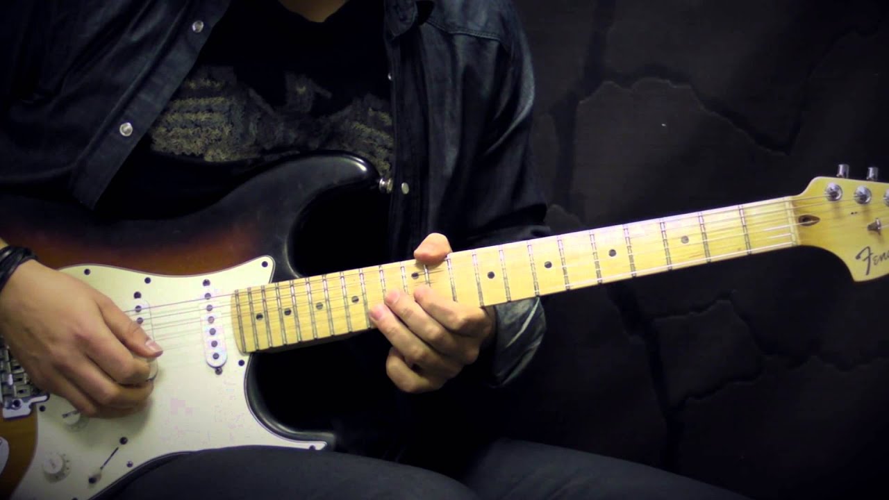 Gary Moore - The Sky Is Crying - Blues Guitar Cover