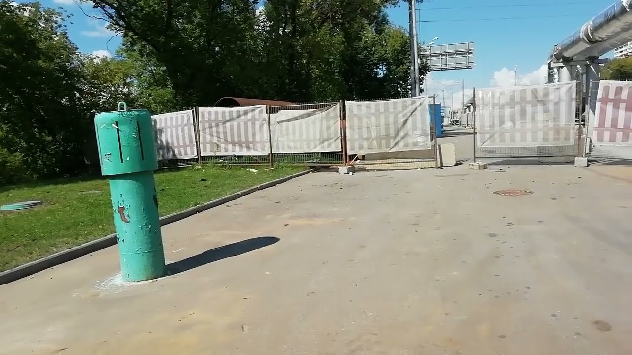 Вынос коммуникаций на станции метро Давыдково БКЛ 22.08.2020