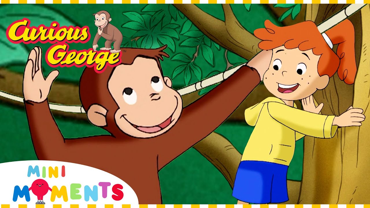 Climbing in Trees!! 🌳 | Curious George | Mini Moments