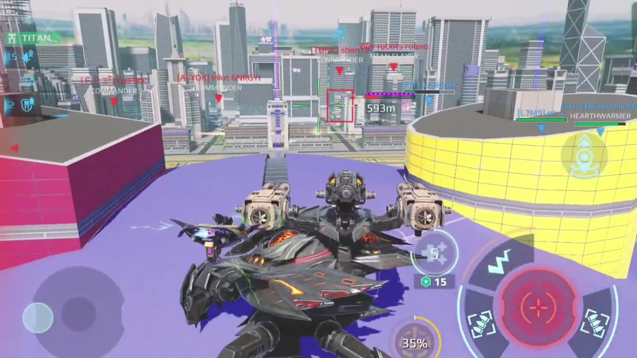 🔥 War Robots | Shenzhen Map Gameplay – Intense Beacon Fights!