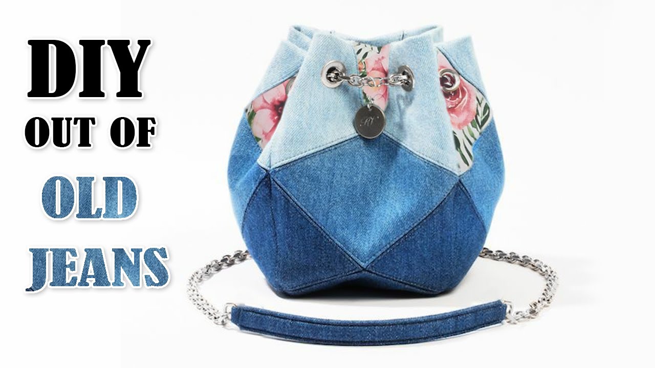 SO AMAZING DIY BAG IDEA!! ~ 2020 Jeans Bag Tutorial from Old Jeans
