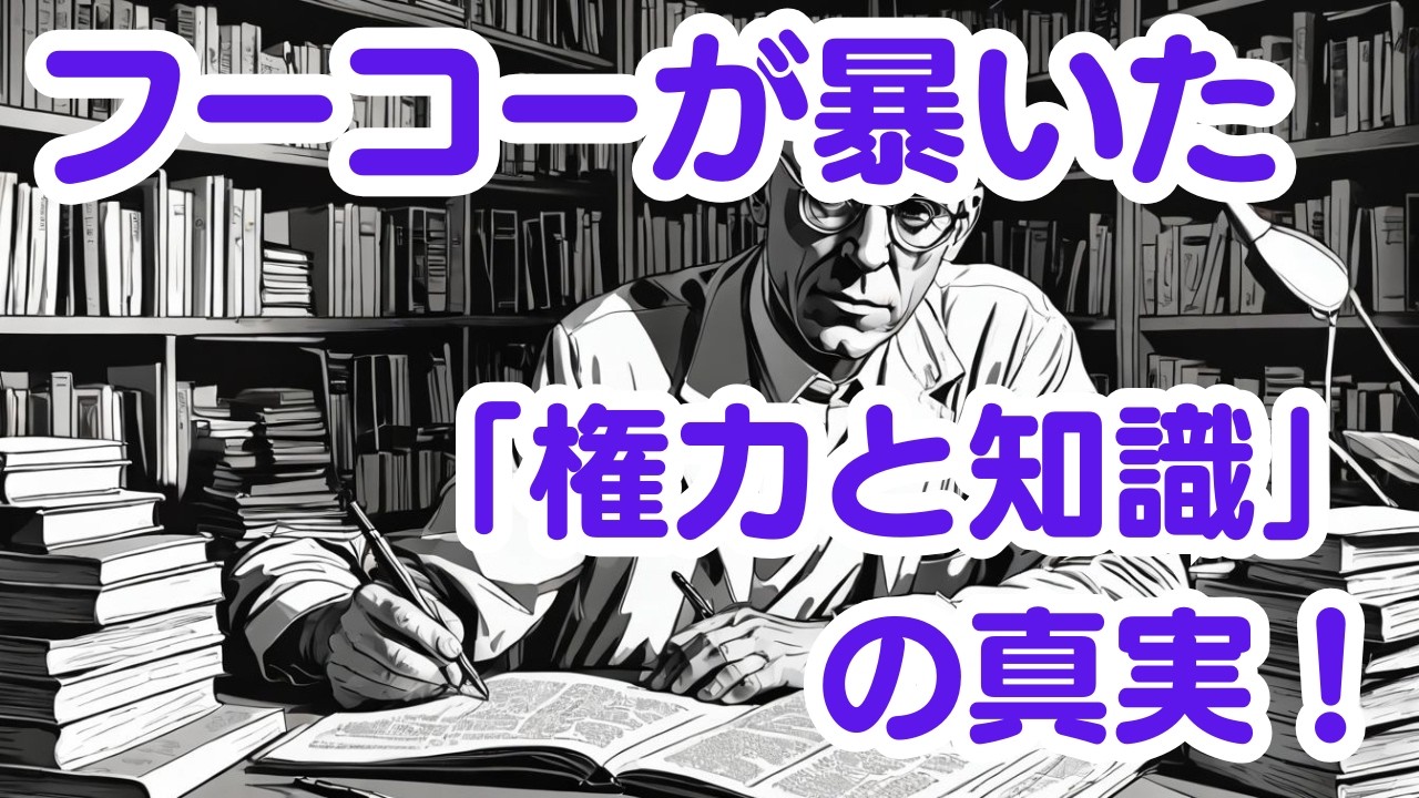 フーコーの権力論：社会を見つめ直した思想家の軌跡