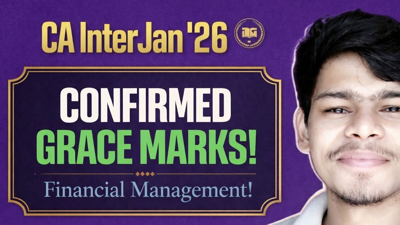 CA Inter Jan 26 | Sureshot Grace marks ✅ | FM | Paper 06