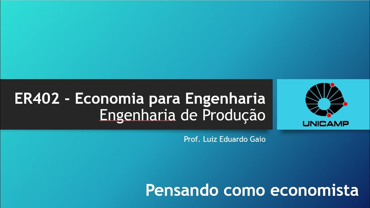 2. Pensando como Economista