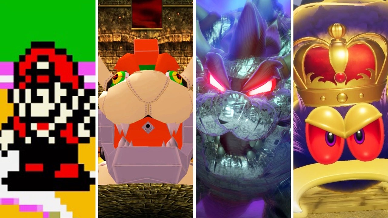 Mario Tennis Series - All Final Bosses (2001 - 2026)