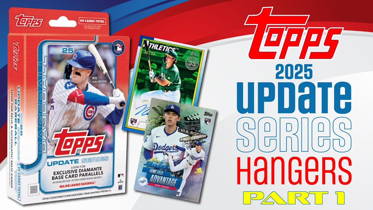 10 AMAZING HANGER BOXES of 2025 Update Series🔥⚾ SKETCH HIT & GOLD⚾🔥