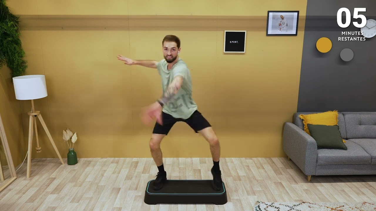 Choreographed session #1 with the Domyos Step 500 - 15 min