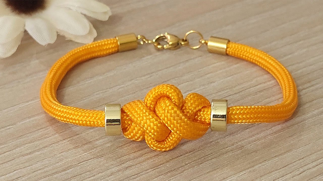 PULSERA FACIL DE HACER 🌻PASO A PASO PULSERA DE HILO /PARACORD BRACELETS