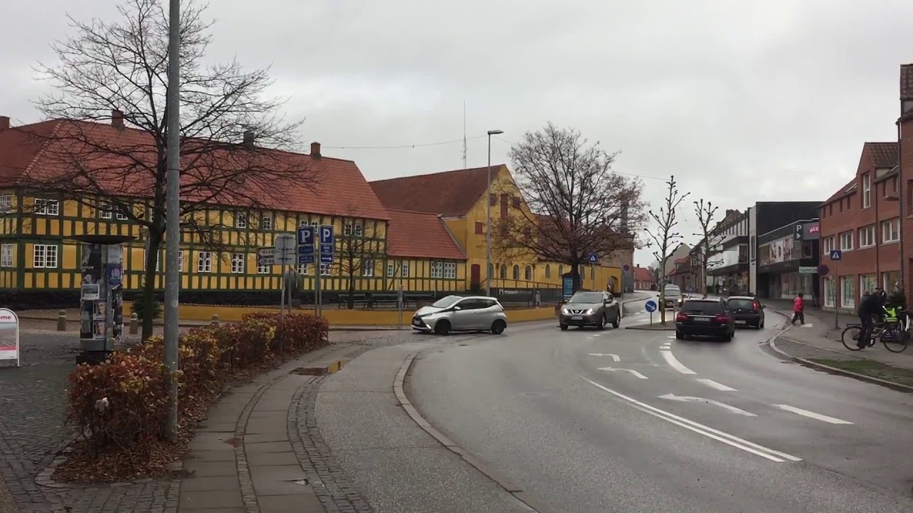 Grenaa gågade centrum denmark Part-1