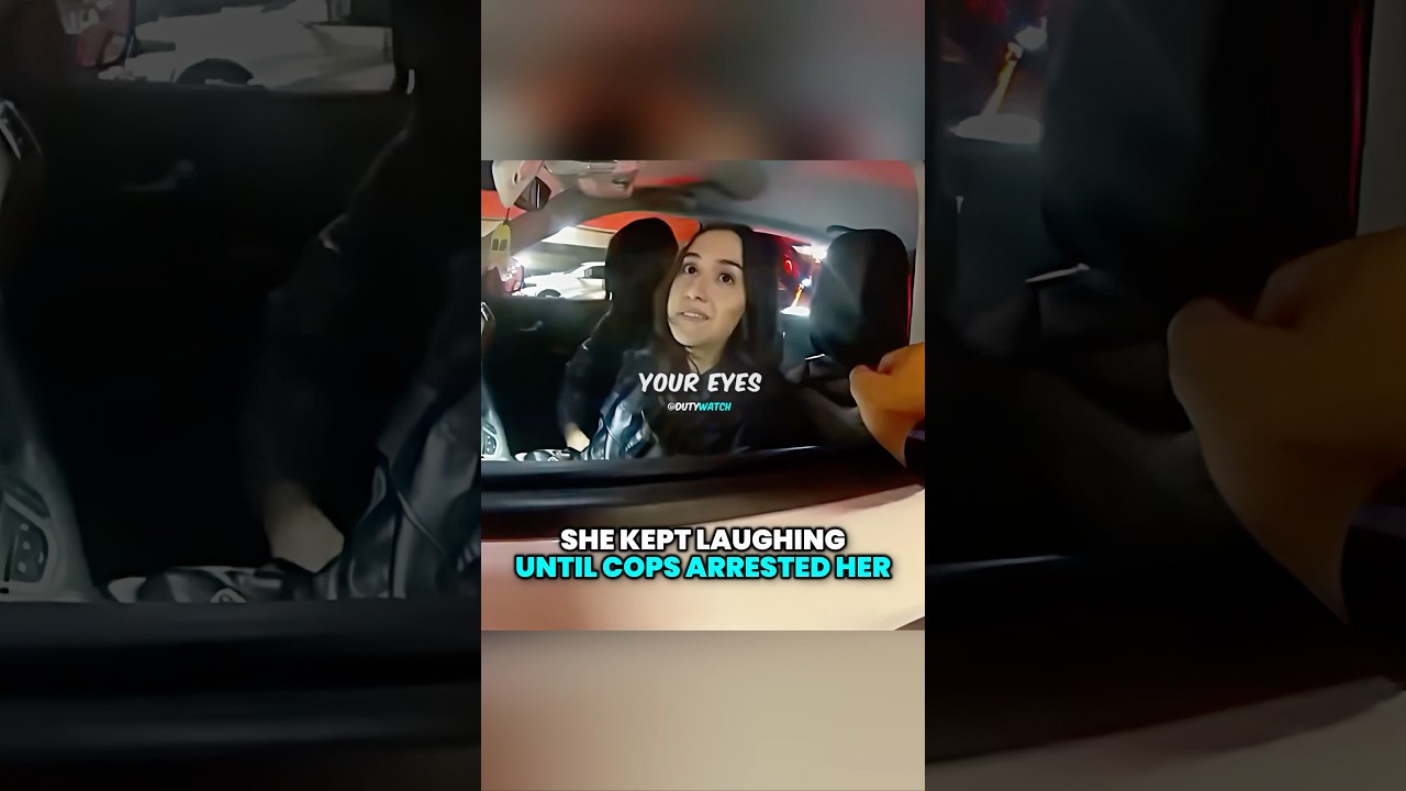 She Kept Laughing Until Cops Arrested Her 😳