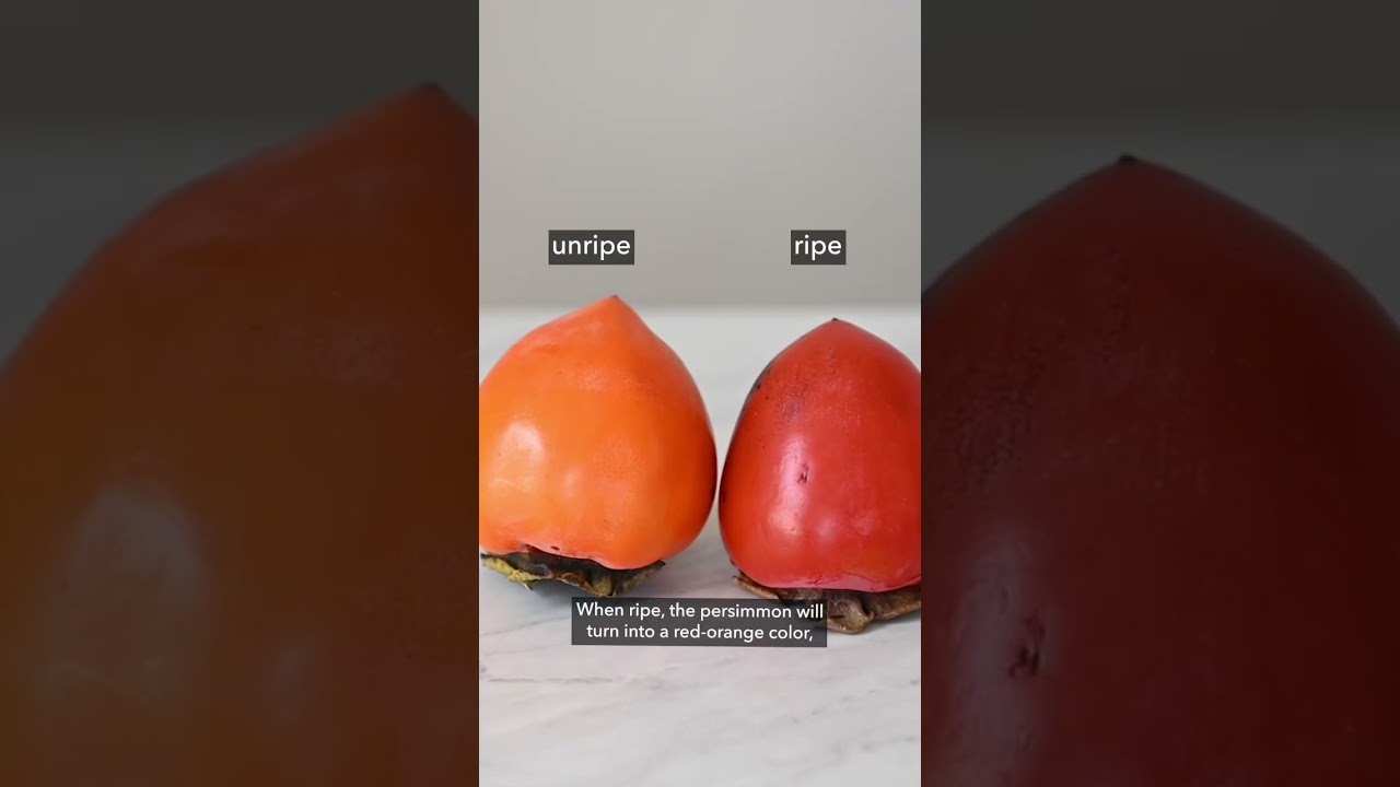 How to Eat Hachiya Persimmons! #shorts #fruit