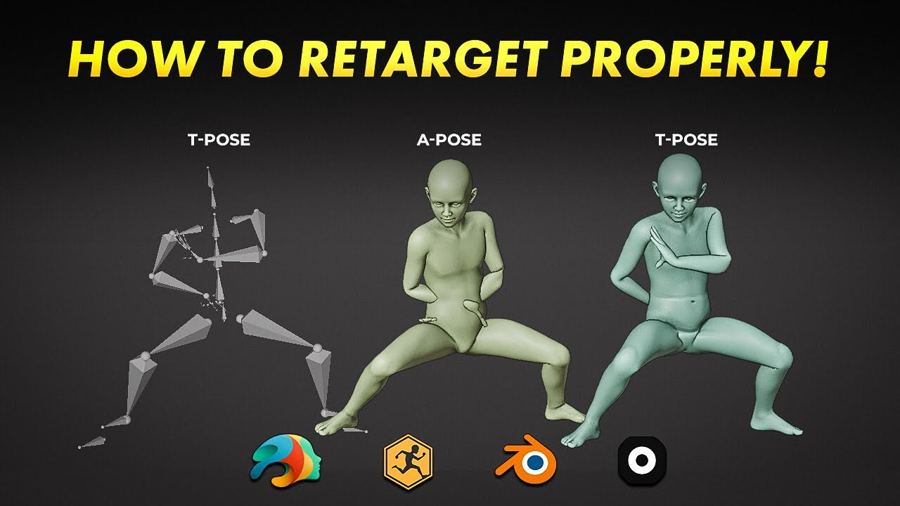 Retarget animations to DAZ figures in Blender (DAZ,Blender,Mixamo,Rokoko Addon)