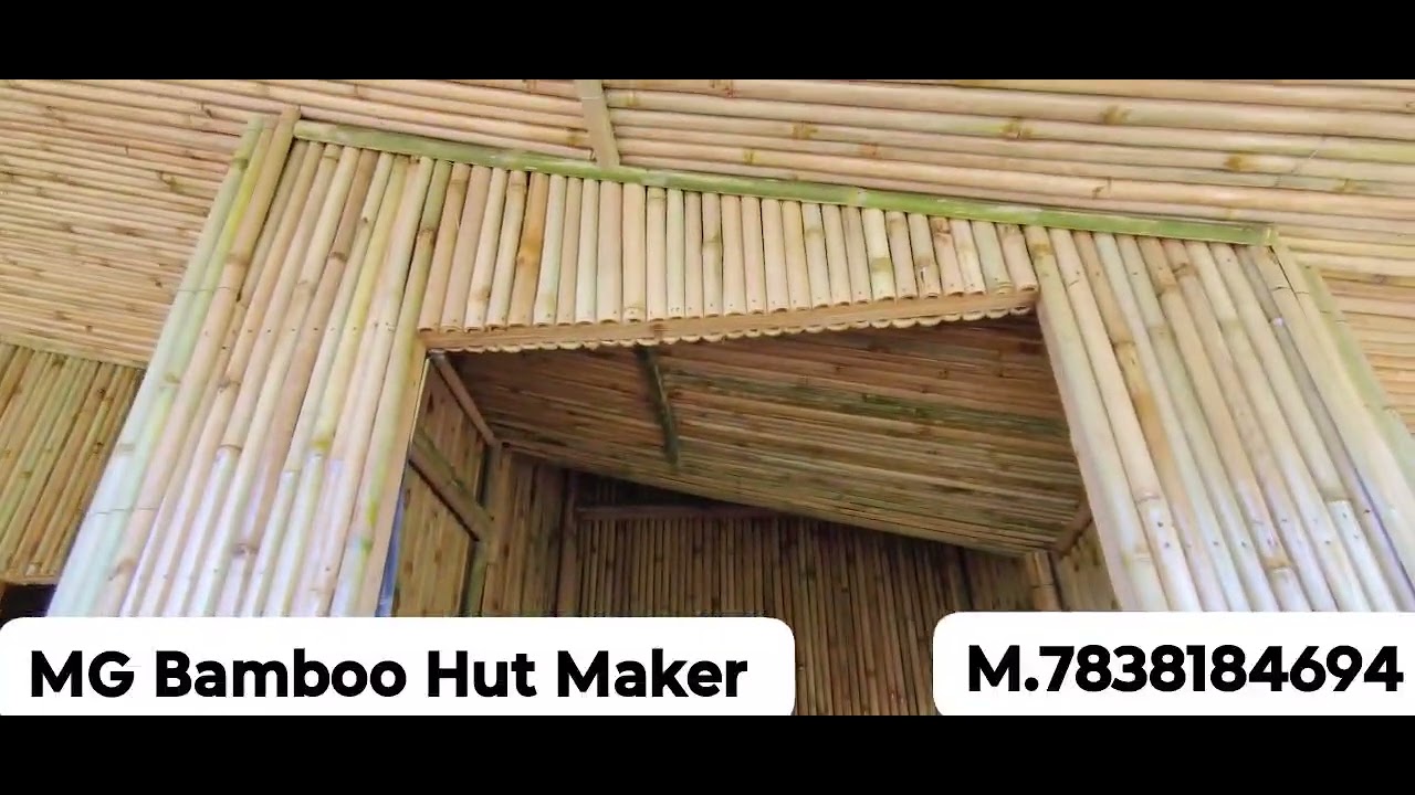 MG Bamboo Hut Maker PAN INDIA Services available7838184694(@mgbamboohutmaker2011 )#2025viralvideo