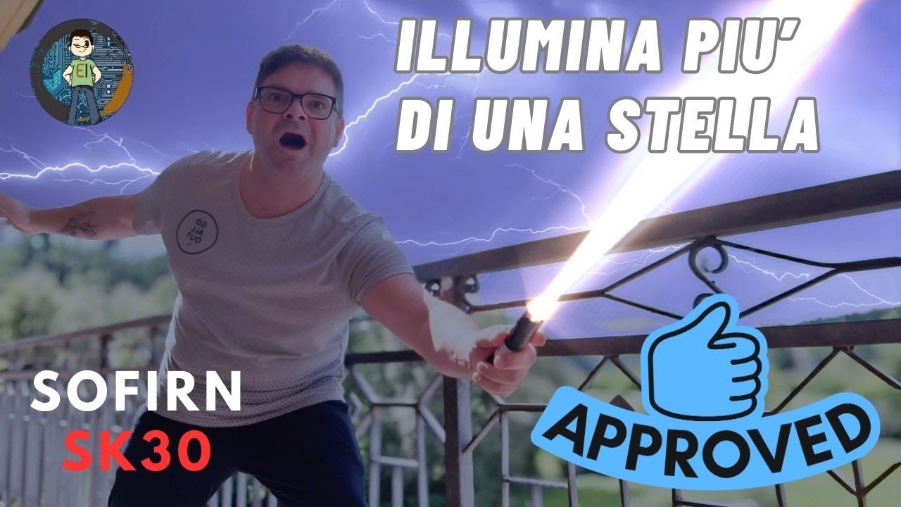 Questa torcia tattica è pura magia!!! SOFIRN SK30