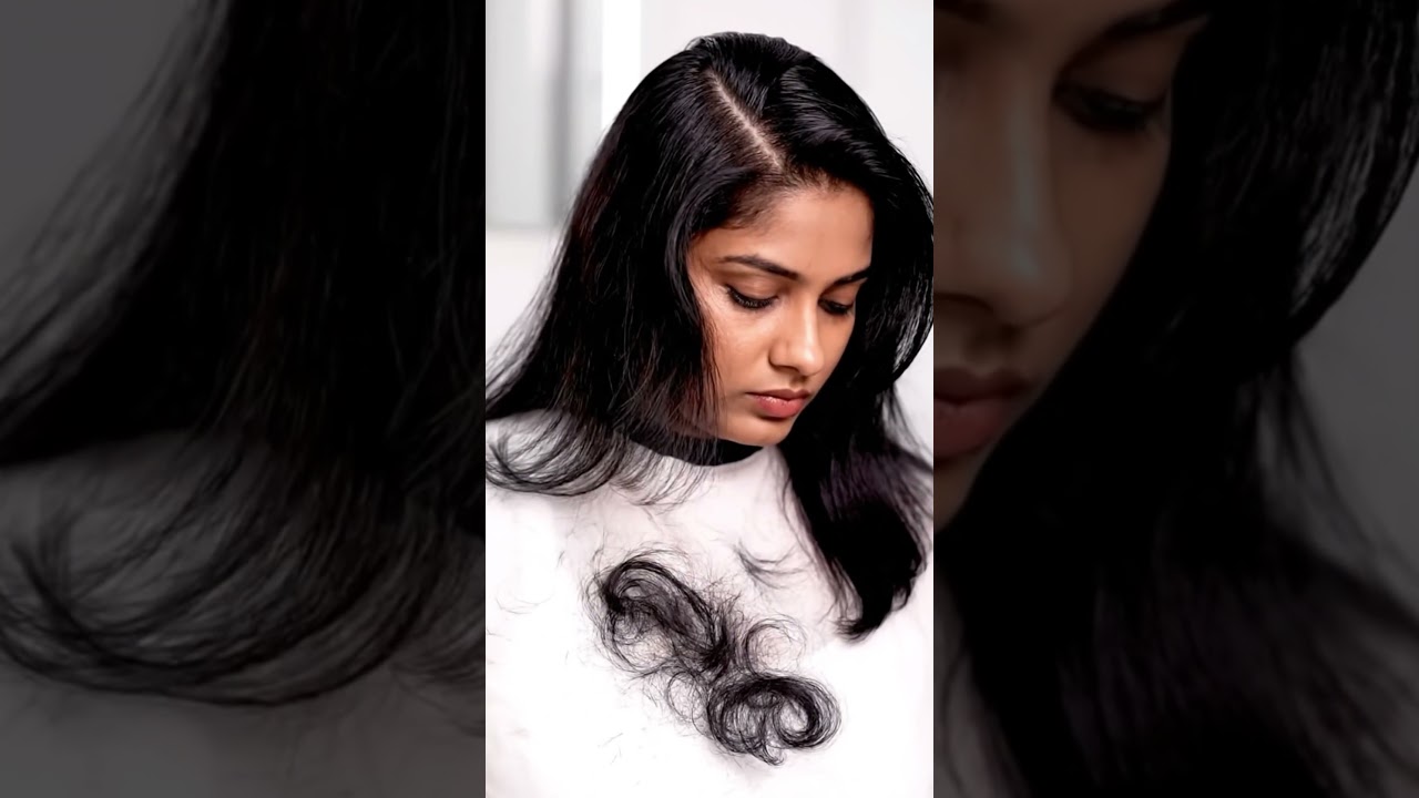 Indian women Hair Cutting with trimmer {SUBSCRIBE} 