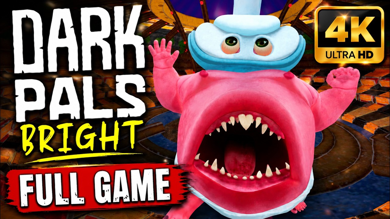 DARK PALS THE 1ST FLOOR - Full Game in BRIGHT Mode Walkthrough (4K 60FPS) No Commentary