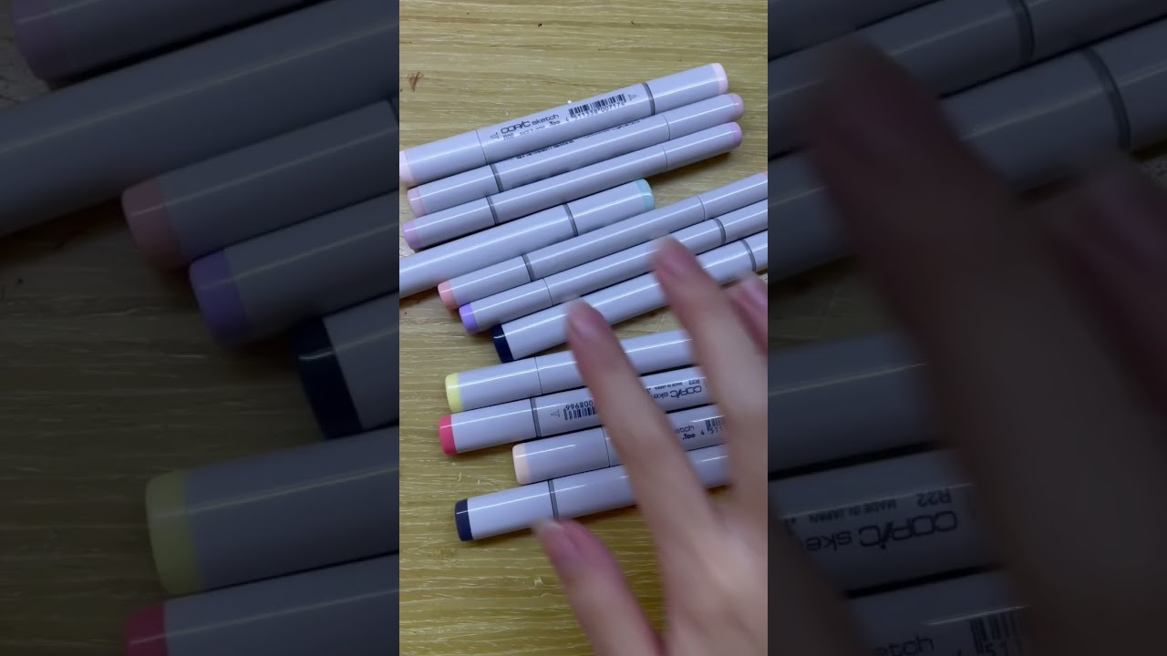 Brought some Copic Markers!! #unboxing #art #copic #artist #markers #viral #ytshorts #youtubeshorts